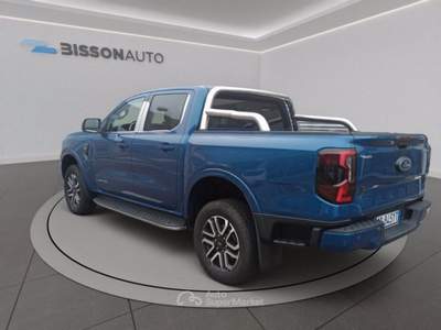Ford Ranger 2.0 ecoblue doppia cabina limited awd 205cv auto Blu/Azzurro usata Grumolo delle Abbadesse