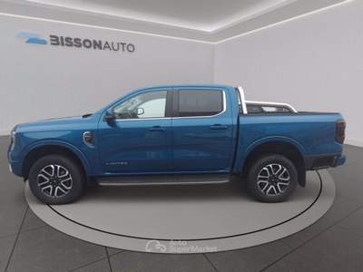 Ford Ranger 2.0 ecoblue doppia cabina limited awd 205cv auto Blu/Azzurro usata Grumolo delle Abbadesse