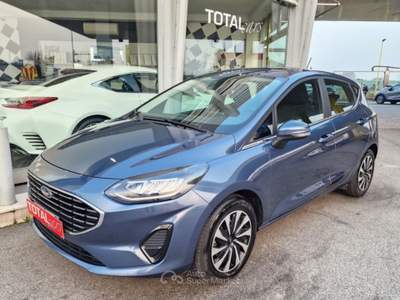 Ford Fiesta 1.1 75 CV GPL 5 porte Titanium NEO PATENTATI Blu/Azzurro usata Bassano del Grappa