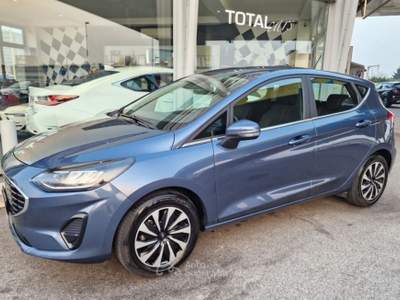 Ford Fiesta 1.1 75 CV GPL 5 porte Titanium NEO PATENTATI Blu/Azzurro usata Bassano del Grappa