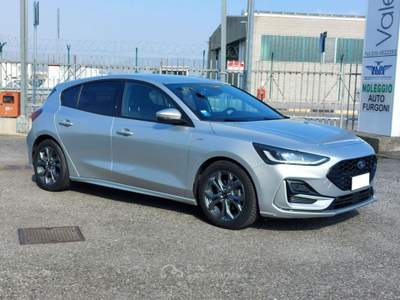 Ford Focus 1.0 EcoBoost Hybrid 125 CV 5p. ST-Line Argento usata GRASSOBBIO