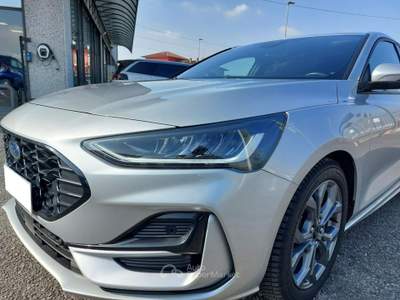 Ford Focus 1.0 EcoBoost Hybrid 125 CV 5p. ST-Line Argento usata GRASSOBBIO