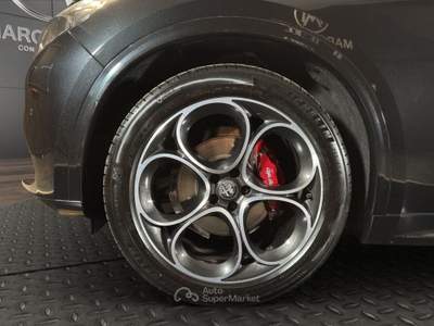 Alfa Romeo Stelvio 2.2 Turbodiesel 210 CV AT8 Q4 Veloce Nero usata Bastia Umbra