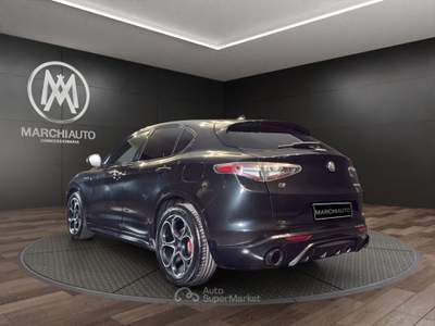Alfa Romeo Stelvio 2.2 Turbodiesel 210 CV AT8 Q4 Veloce Nero usata Bastia Umbra