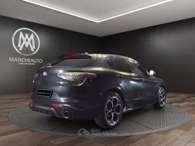 Alfa Romeo Stelvio 2.2 Turbodiesel 210 CV AT8 Q4 Veloce Nero usata Bastia Umbra