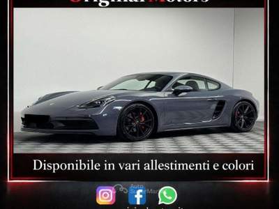 Porsche Cayman 718 Cayman 2.5 GTS 365cv pdk Blu/Azzurro usata Lanuvio