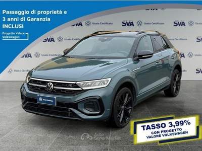 Volkswagen T-Roc 2.0 Tdi 150CV DSG R-Line - BLACK PACK Blu/Azzurro usata Ravenna