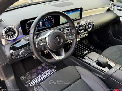 Mercedes-Benz Classe A A 180 d Automatic Premium LUCI AMBIENTE Nero usata San Michele Salentino
