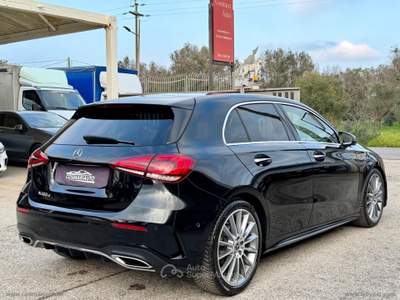 Mercedes-Benz Classe A A 180 d Automatic Premium LUCI AMBIENTE Nero usata San Michele Salentino