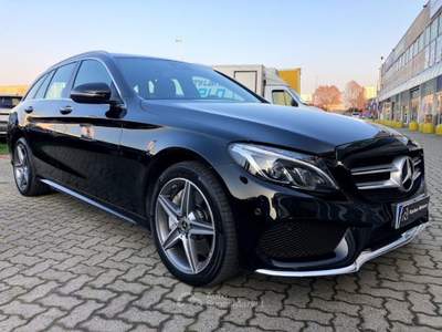 Mercedes-Benz Classe C d S.W. 4Matic Automatic Premium AMG UNIPRO Nero usata Liscate
