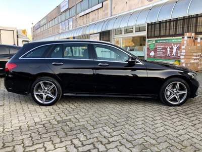 Mercedes-Benz Classe C d S.W. 4Matic Automatic Premium AMG UNIPRO Nero usata Liscate