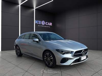 Mercedes-Benz CLA Cla 180 d automatic shooting brake advanced Argento usata Roma