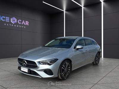 Mercedes-Benz CLA Cla 180 d automatic shooting brake advanced Argento usata Roma