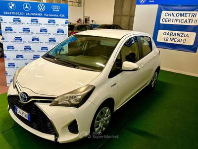 Toyota Yaris 5/ibrido-benzina/2017/automatico Bianco usata Calvisano