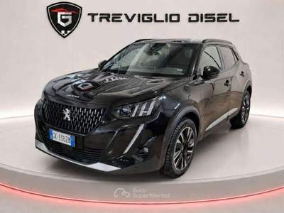 Peugeot 2008 2008 1.5 bluehdi 130cv GT EAT-8 Nero usata Romano di Lombardia