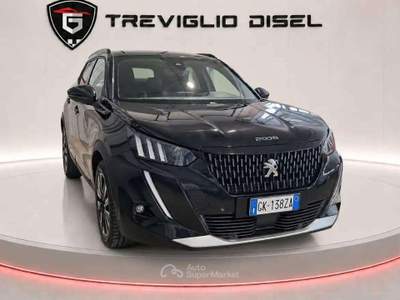 Peugeot 2008 2008 1.5 bluehdi 130cv GT EAT-8 Nero usata Romano di Lombardia
