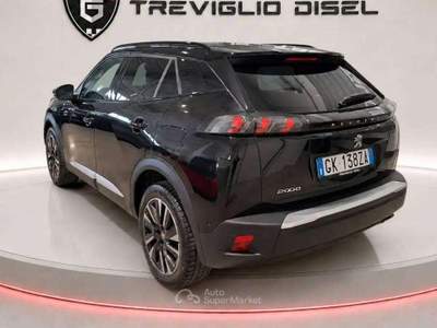 Peugeot 2008 2008 1.5 bluehdi 130cv GT EAT-8 Nero usata Romano di Lombardia