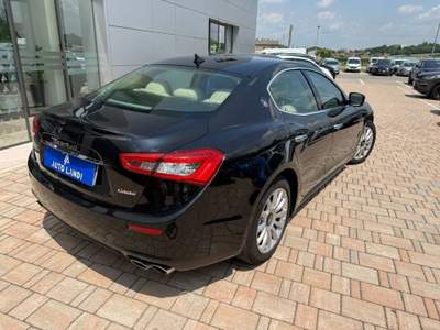 Maserati Ghibli 3.0 V6 ds 275cv auto Nero usata Sarego