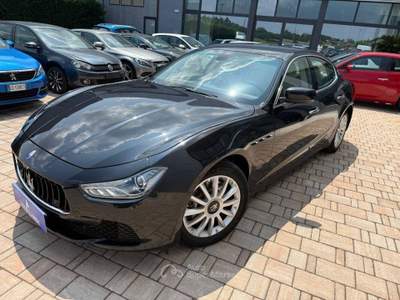 Maserati Ghibli 3.0 V6 ds 275cv auto Nero usata Sarego