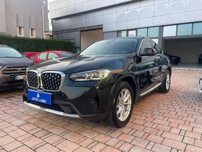 BMW X4 xdrive20d mhev 48V Msport auto Nero usata Sarego