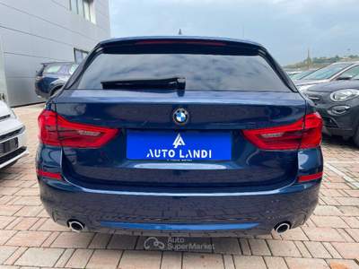 BMW Serie 5 530d Futura d Touring mhev 48V Business auto Blu/Azzurro usata Sarego