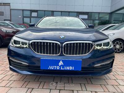 BMW Serie 5 530d Futura d Touring mhev 48V Business auto Blu/Azzurro usata Sarego
