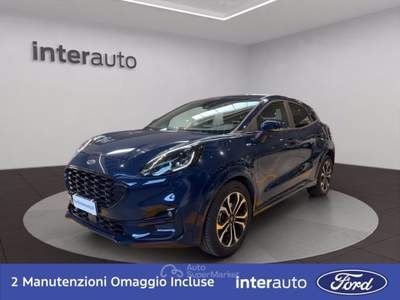 Ford Puma 1.0 EcoBoost Hybrid 125 CV S&S ST-Line Blu/Azzurro usata Liscate