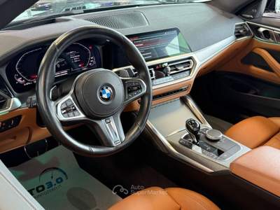 BMW Serie 4 430d d 48V xDrive Coupé Msport Verde usata Ferrara