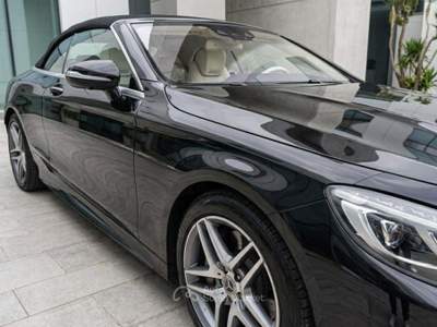 Mercedes-Benz Classe S Cabrio Premium Nero usata Roma