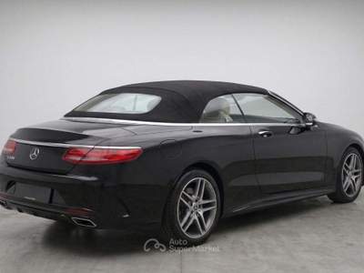 Mercedes-Benz Classe S Cabrio Premium Nero usata Roma
