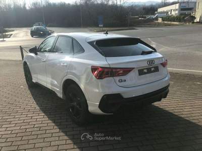 Audi Q3 1.5 IBRIDO-BENZ - S-LINE Bianco usata Briga Novarese