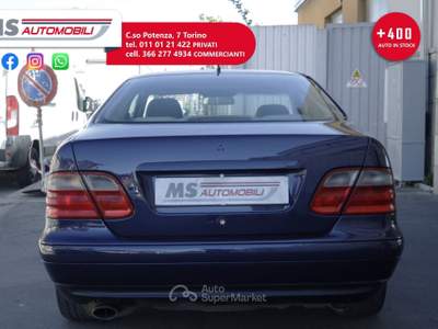 Mercedes-Benz CLK CLK 200 Kompressor Elegance Automatica Unicoroprietario Blu/Azzurro usata Torino