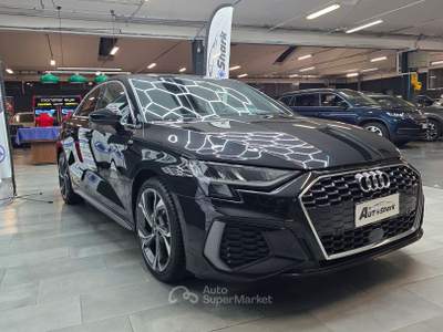 Audi A3 AUDI A3 SEDAN S-LINE LIMOUSINE 110CV Nero usata Torino