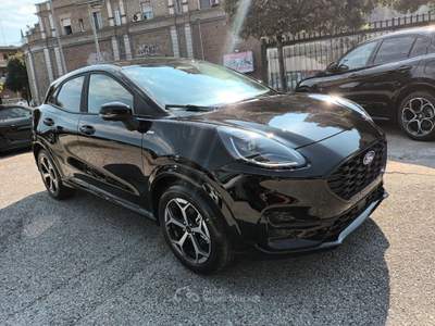 Ford Puma 1000 ECOBOOST HYBRID ST-LINE 125CV AUTOM NAV CAM Nero usata Roma
