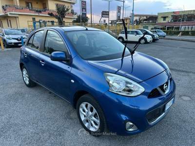 Nissan Micra 5PORTE 1.2BENZINA 12V 80CV EURO6B Blu/Azzurro usata giugliano in campania