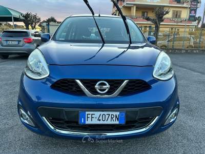 Nissan Micra 5PORTE 1.2BENZINA 12V 80CV EURO6B Blu/Azzurro usata giugliano in campania