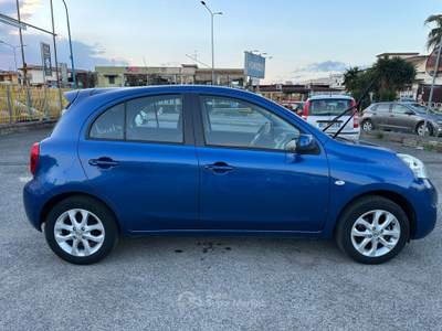 Nissan Micra 5PORTE 1.2BENZINA 12V 80CV EURO6B Blu/Azzurro usata giugliano in campania