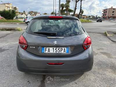 Peugeot 208 5PORTE 1.4HDI 68CV EURO5B Grigio usata giugliano in campania