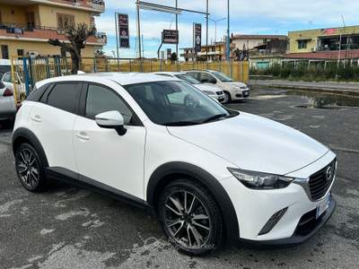 Mazda CX-3 SKYACTIV 1.5L 105CV DIESEL EURO6B Bianco usata giugliano in campania