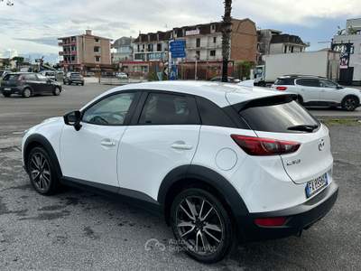 Mazda CX-3 SKYACTIV 1.5L 105CV DIESEL EURO6B Bianco usata giugliano in campania