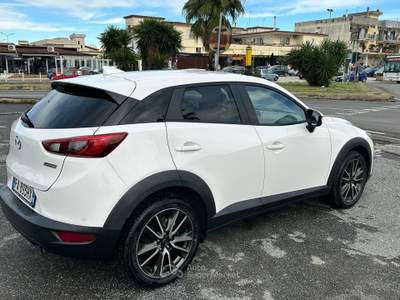 Mazda CX-3 SKYACTIV 1.5L 105CV DIESEL EURO6B Bianco usata giugliano in campania
