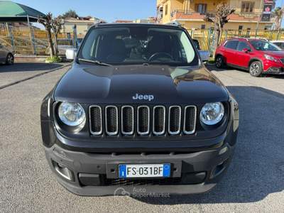 Jeep Renegade LIMITED 1.6MJT 120CV 80.000KM PELLE Nero usata giugliano in campania