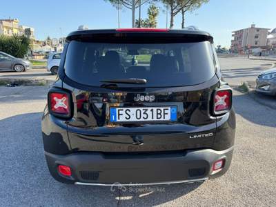 Jeep Renegade LIMITED 1.6MJT 120CV 80.000KM PELLE Nero usata giugliano in campania