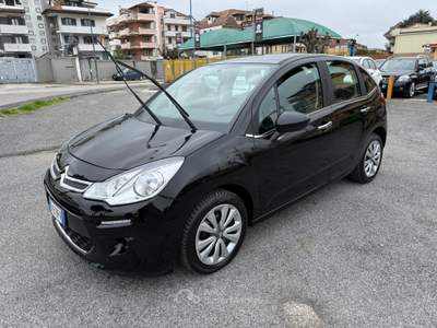Citroen C3 EXCLUSIVE 1.2BENZINA 82CV EURO6B Nero usata giugliano in campania