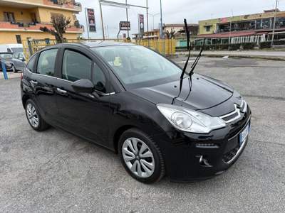 Citroen C3 EXCLUSIVE 1.2BENZINA 82CV EURO6B Nero usata giugliano in campania