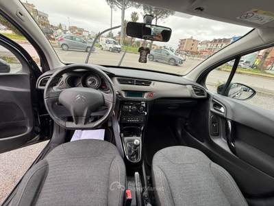 Citroen C3 EXCLUSIVE 1.2BENZINA 82CV EURO6B Nero usata giugliano in campania