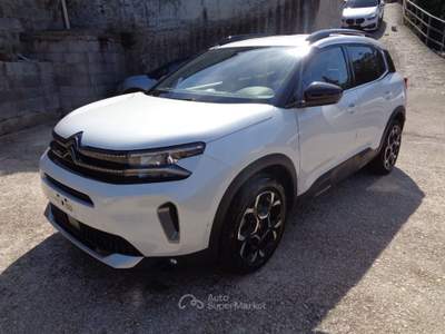 Citroen C5 Aircross 1500 BLUEHDI SHINE 130CV AUTOM CAM NAV "18 ITALIA Bianco usata Roma