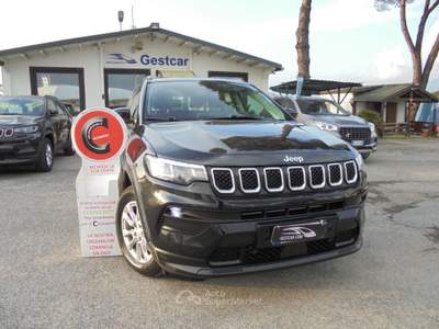 Jeep Compass 1.3 Turbo T4 190 CV PHEV AT6 4xe Longitude Nero usata Guidonia Montecelio