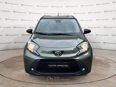 Toyota Aygo 1.0 VVT-i 72 CV 5 porte Trend S-CVT Verde usata Caresanablot