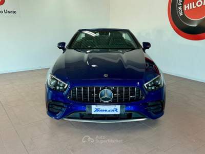 Mercedes-Benz Classe E E53 4Matic+ EQ-Boost Cabrio AMG Unicop.FULL Option Blu/Azzurro usata Crocetta del Montello